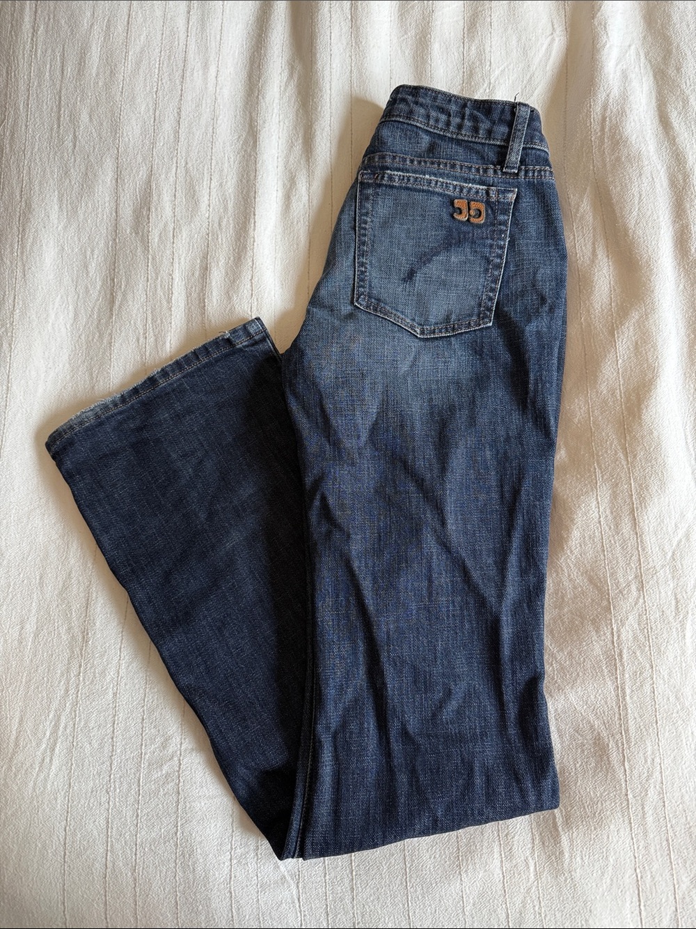 Joe's Jeans Indigo Boot Cut with Back-Pocket Logo